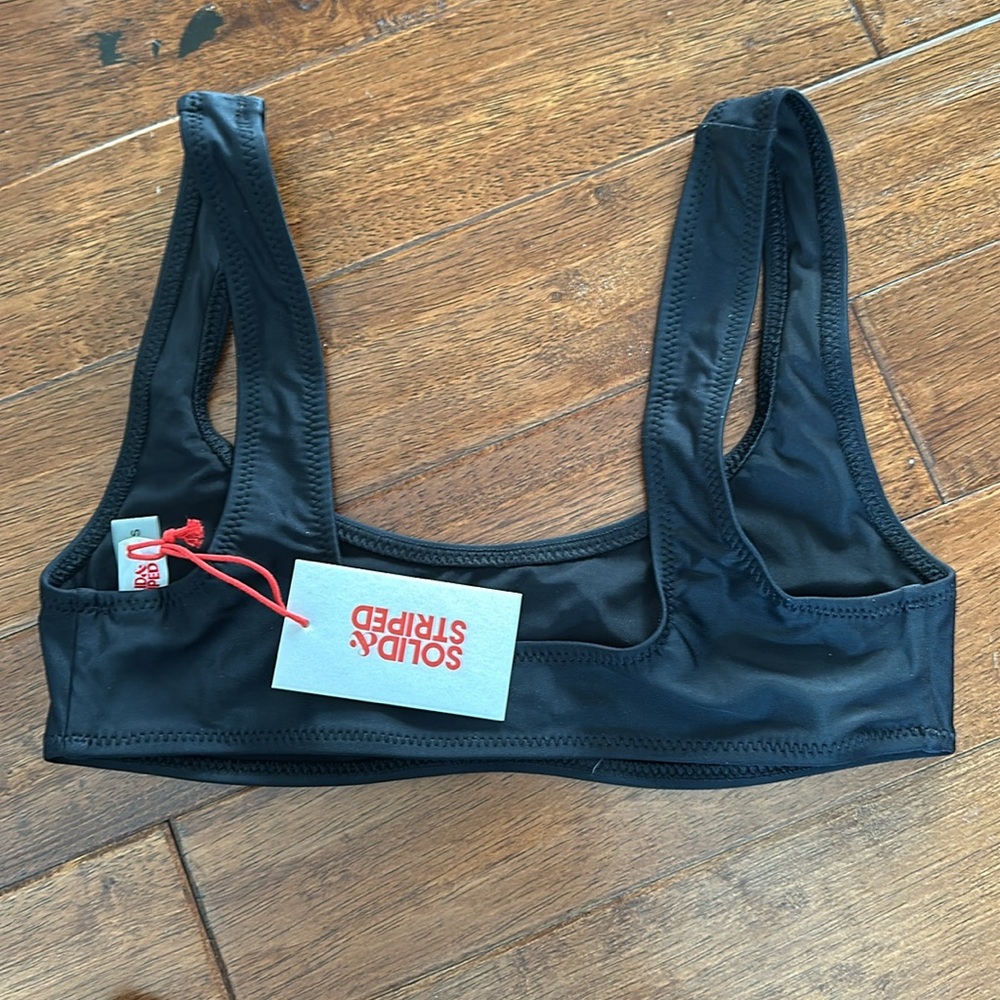 Solid & Striped Black Bikini Set - image 6